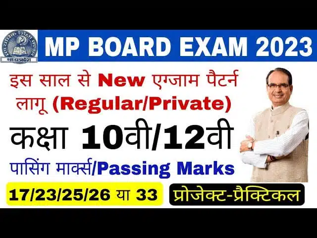 What is the Passing Marks For MP Board