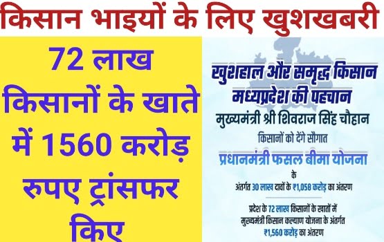 किसान कल्याण योजना की किस्त